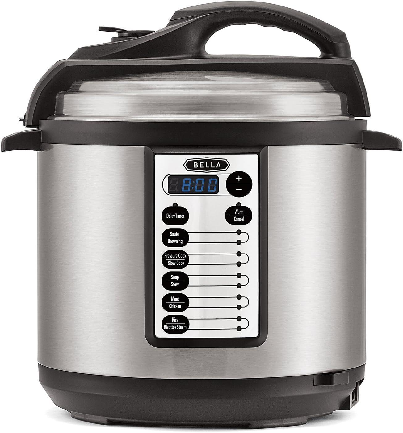 Recalled Bella 6-Quart Electric Pressure Cooker, Item No. 14467